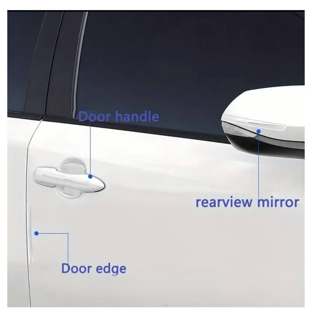Auto/Vehicle Transparent Protector Strips/StickersUniversal Fit NIB - Picture 6 of 16